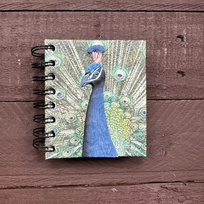 Small Peacock Notebook