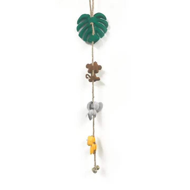 Felt Jungle Animal Garland Wall Hanging