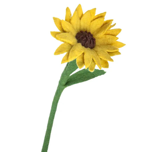 Felted Sunflower