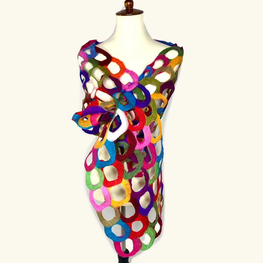 Ring Multicolor Scarf