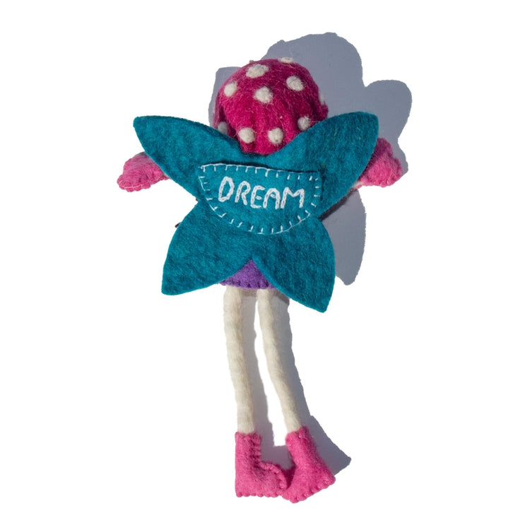 Mushroom Bonnet Tooth Fairy Doll