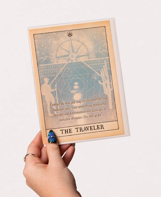 The Traveler Greeting Card