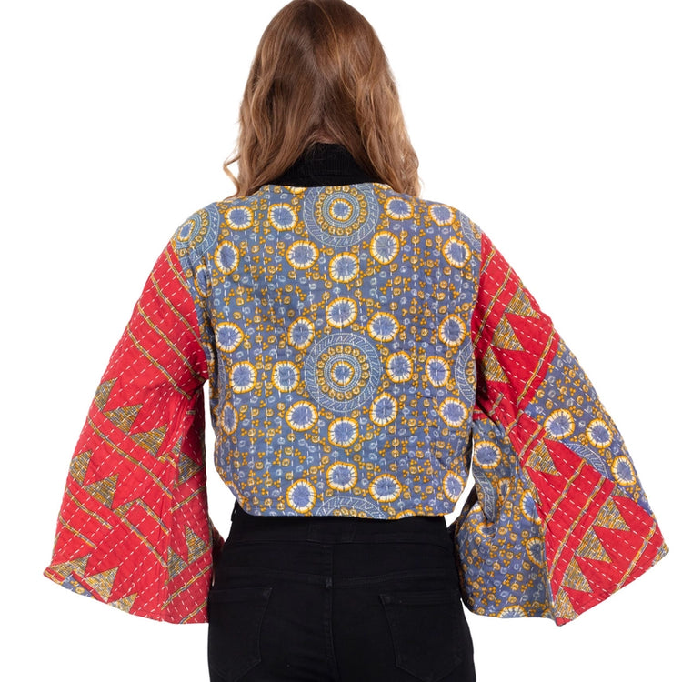 Reversible Kantha Butterfly Top