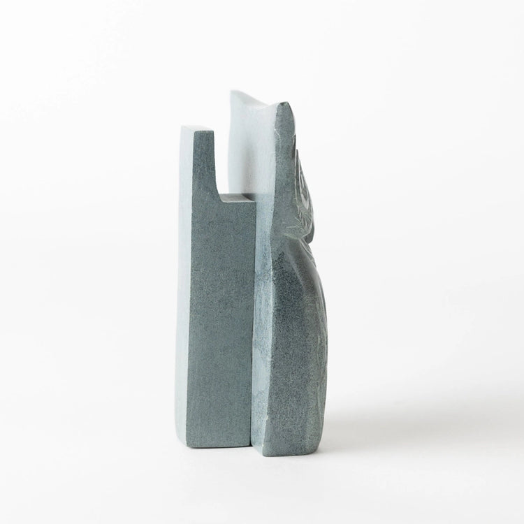 Soapstone Owl Eyeglass Holder