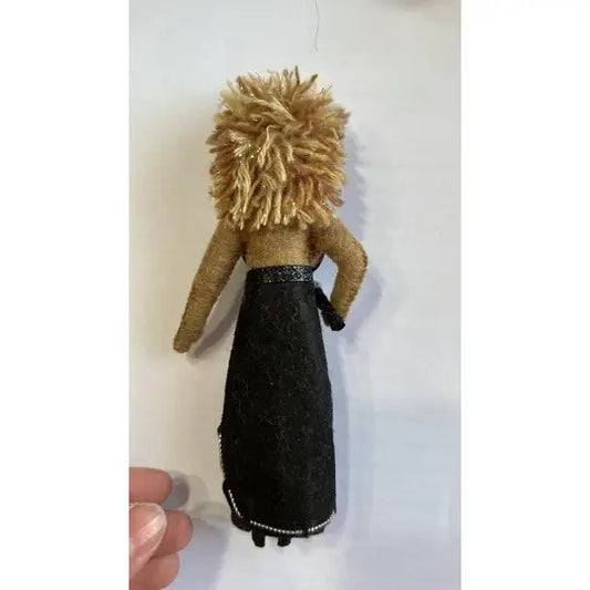 Tina Turner Felt Ornament