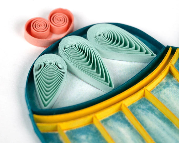 Afternoon Tea Quilling Card