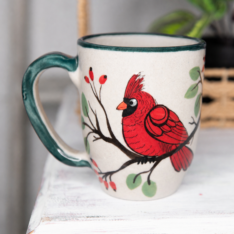 Cardinal Latte Mug