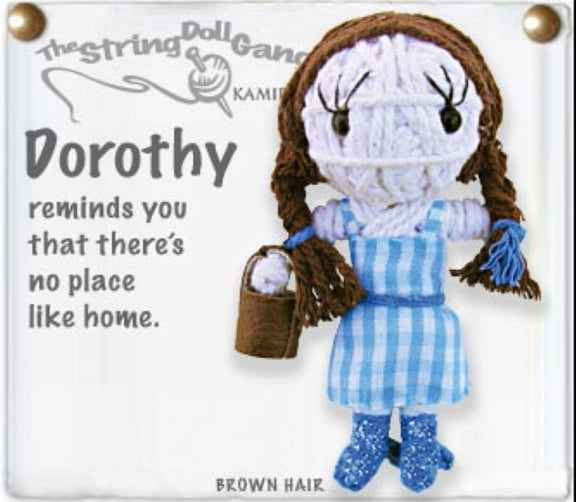 Dorothy String Doll Keychain – Lucia's World Emporium