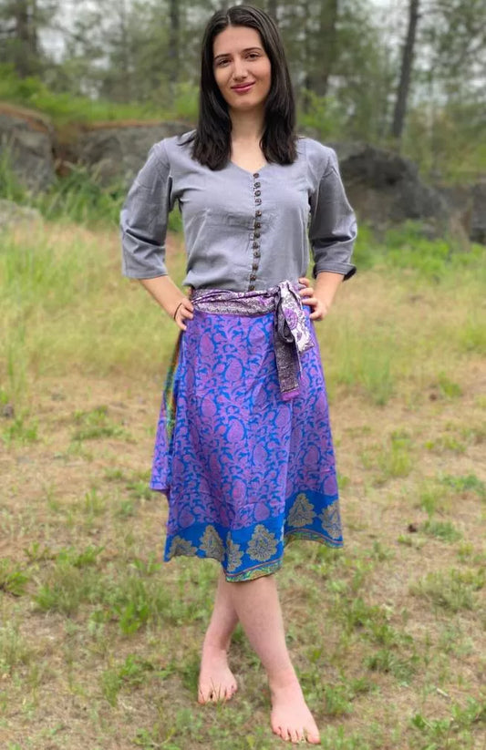 Cotton Button Down Blouse