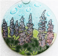 Lupine Flower Ornament