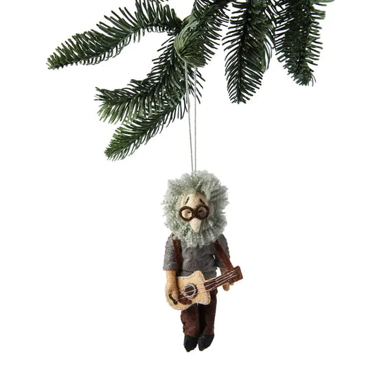 Jerry Garcia Felt Ornament