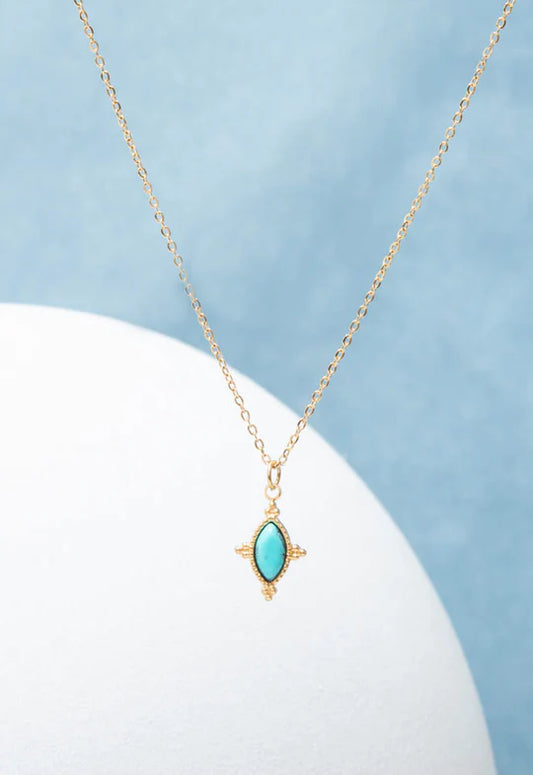 Forgiven Necklace in Turquoise
