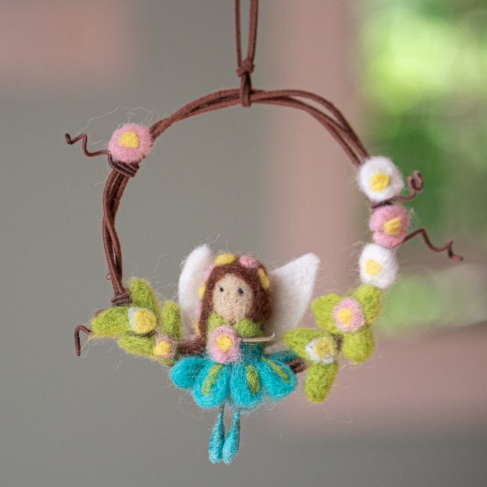 Garden Fairy Mini Wreath