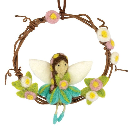 Garden Fairy Mini Wreath