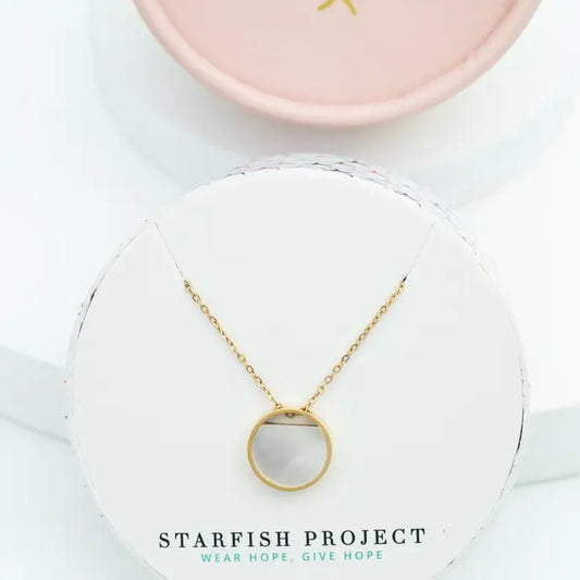 Iris Mother-of-Pearl Necklace