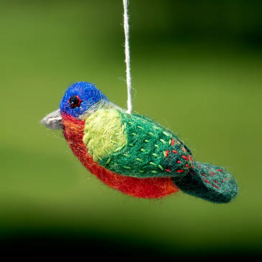 Painted Bunting Woolie Bird