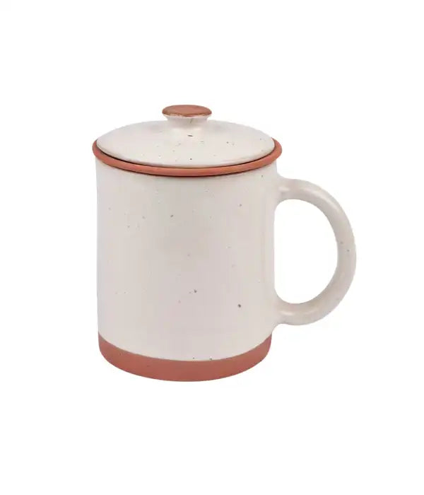 Speckled Tea Strainer Mug