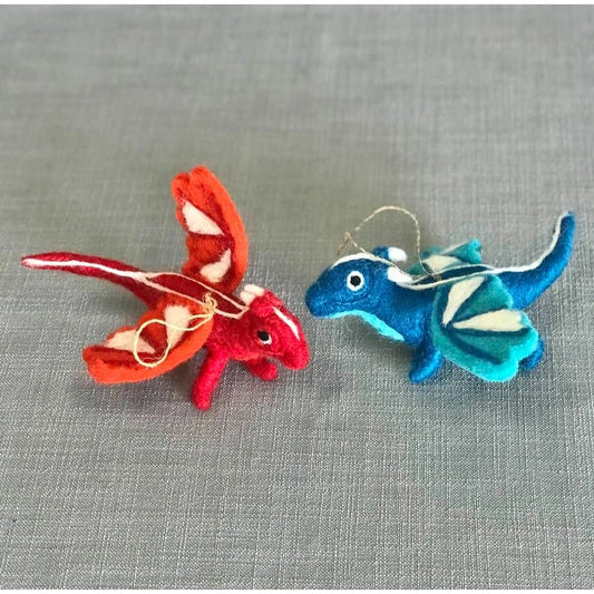 Felt Dragon Ornament