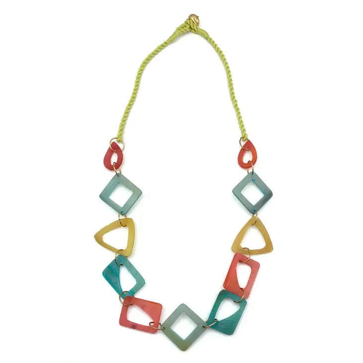 Open Triangles Necklace