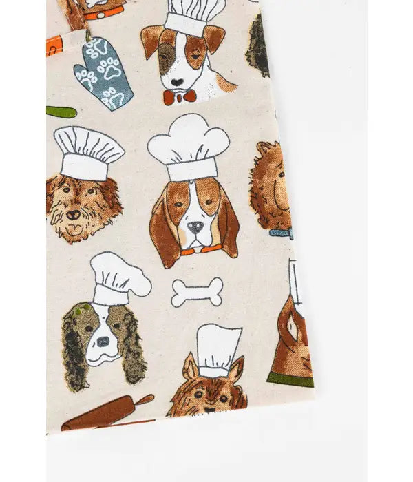 Dog Chefs Tea Towel