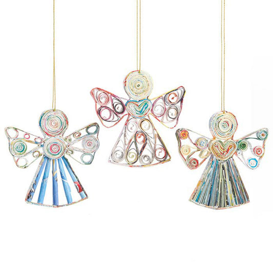 Quilled Angel Ornament