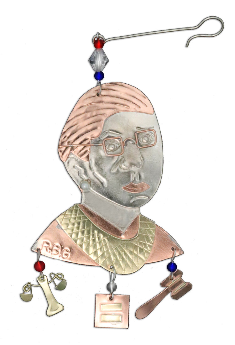 Ruth Bader Ginsberg Ornament