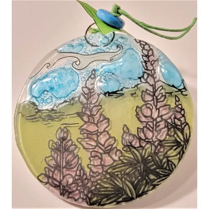 Lupine Flower Ornament