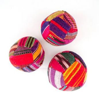 Lucia's World Emporium Fair Trade Handmade Guatemalan Woven Hacky Sacks