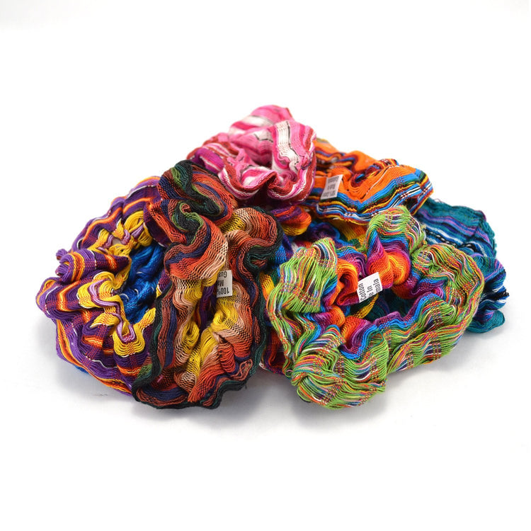 Lucia's World Emporium Fair Trade Handmade Guatemalan Scarf Scrunchie