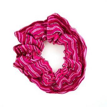 Lucia's World Emporium Fair Trade Handmade Guatemalan Scarf Scrunchie