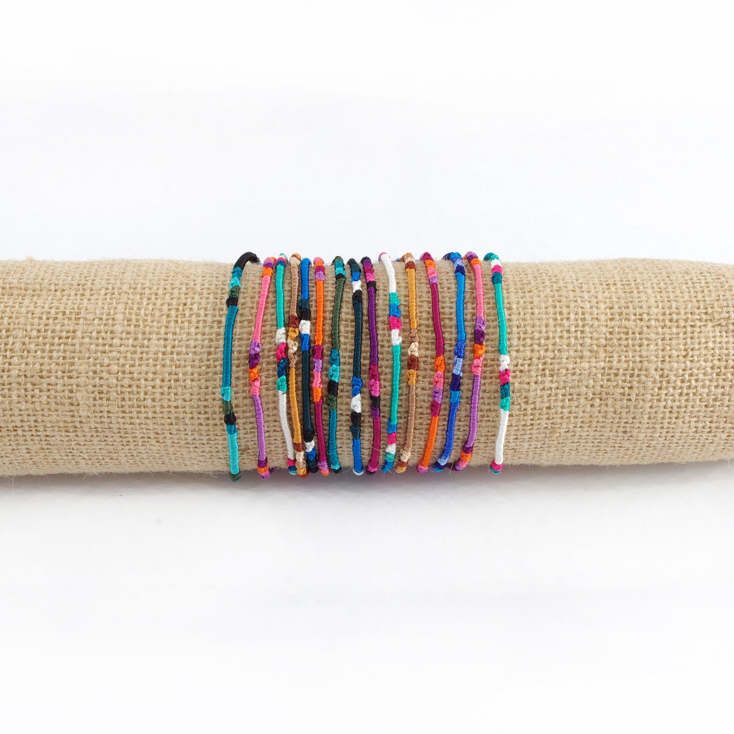 Silk friendship bracelets sale