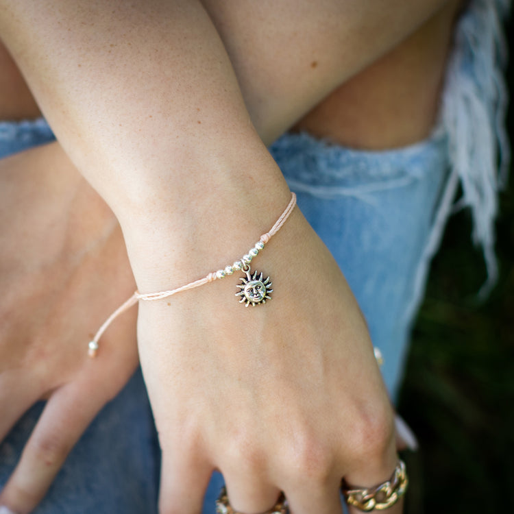 Sun String Charm Bracelet