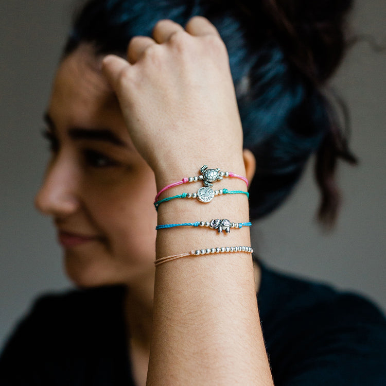 Tree of Life String Charm Bracelet Fair Trade Guatemala