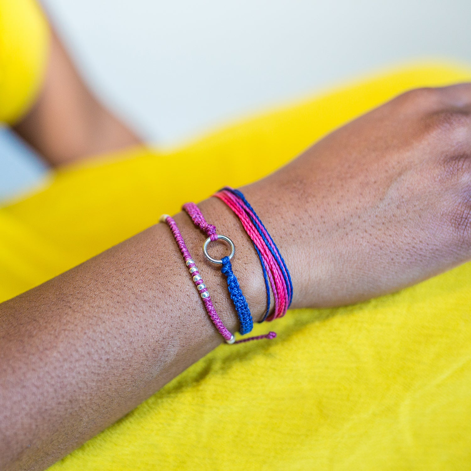 Fair trade String Bracelets handmade in Guatemala