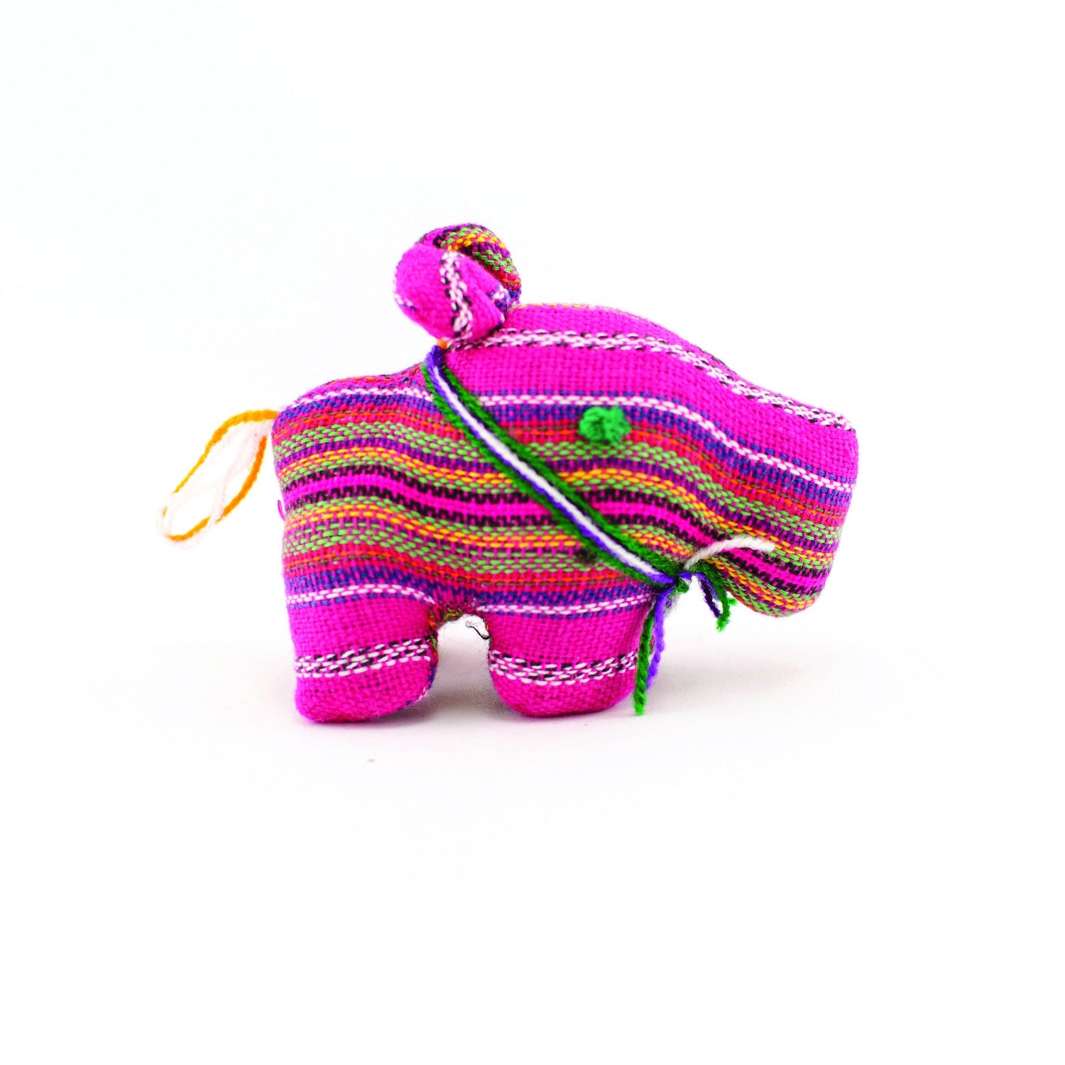 Lucia's World Emporium Fair Trade Handmade Guatemalan Plush Animal Ornament