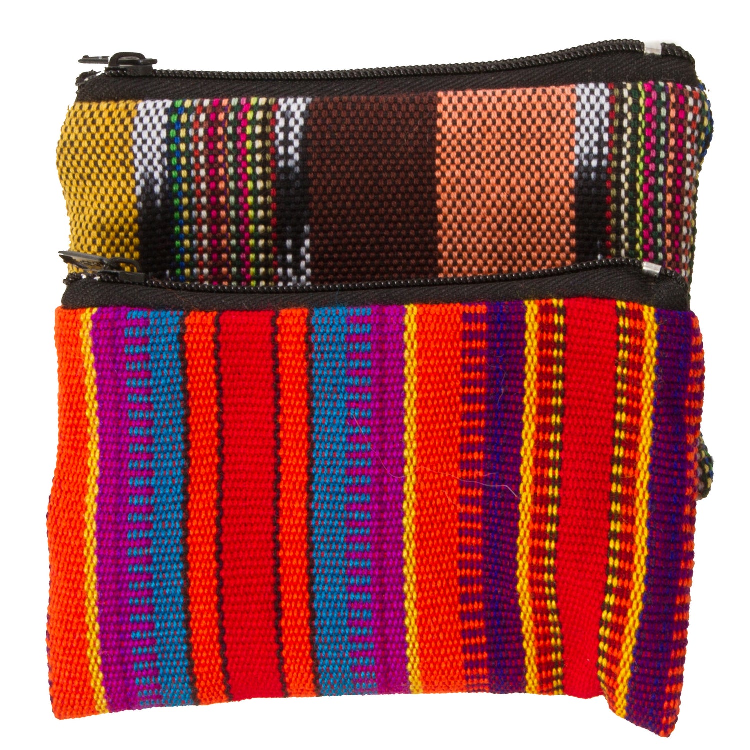 Lucia's World Emporium Fair Trade Handmade Guatemalan Ikat Coin Bag