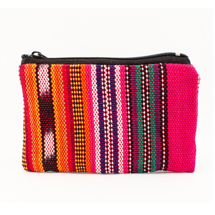 Lucia's World Emporium Fair Trade Handmade Guatemalan Ikat Coin Bag