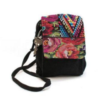 Lucia's World Emporium Fair Trade Handmade Guatemalan Necessity Crossbody Bag
