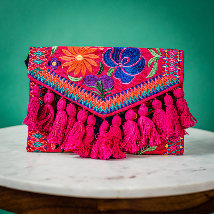 Tassle Fiesta Clutch