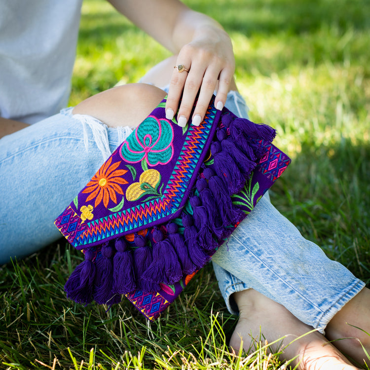 Tassle Fiesta Clutch