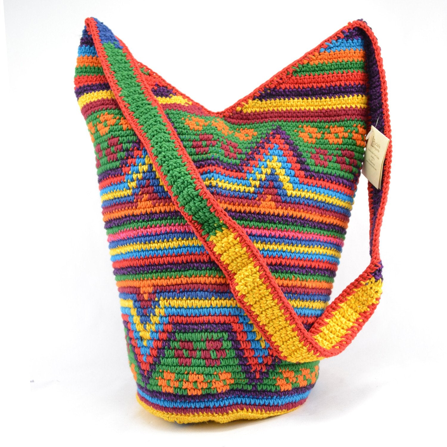Lucia's World Emporium Fair Trade Handmade Medium Nebaj Zipper Purse from Guatemala