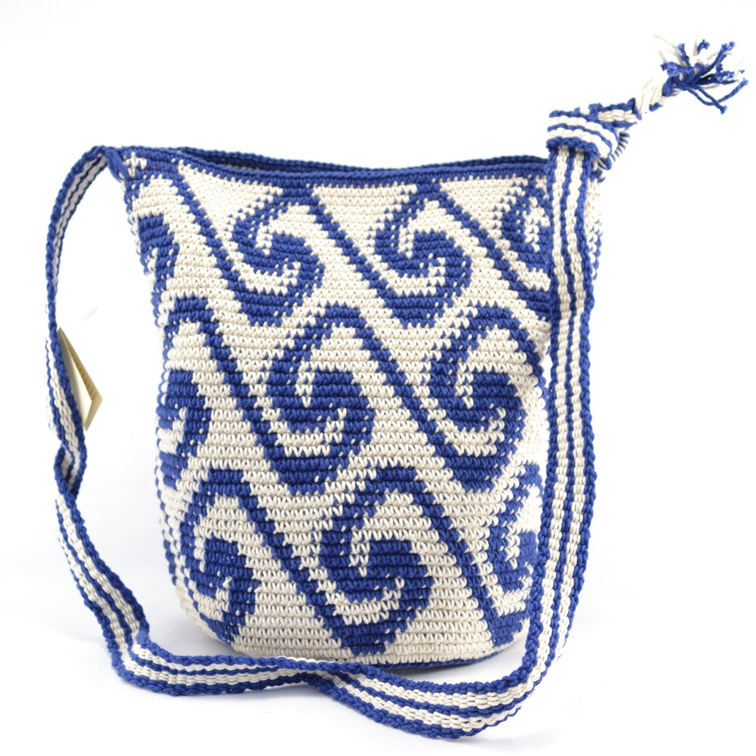 Lucia's World Emporium Fair Trade Handmade Medium Adjustable Nebaj Purse from Guatemala