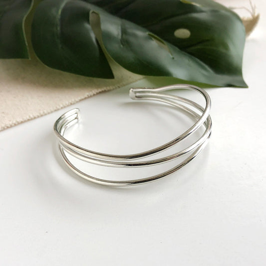 Layered Waves Cuff