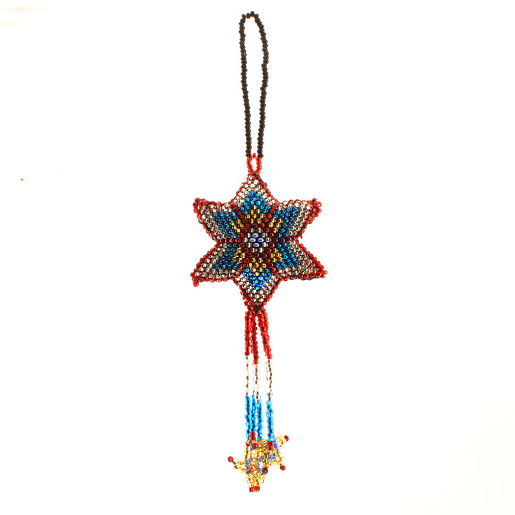 Fair Trade Guatemalan Multi Star Beaded Ornaments