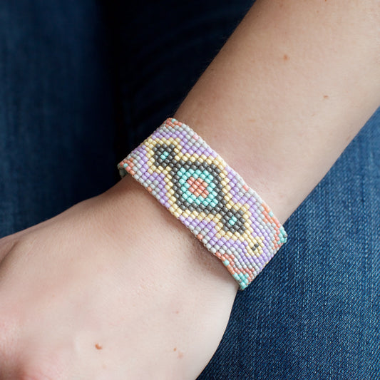 Lucia's World Emporium Fair Trade Handmade Guatemalan Medium Beaded Friendship Bracelet