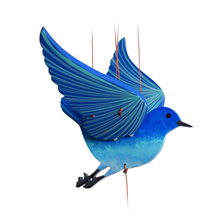 Bluebird of Happiness Flying Mobile