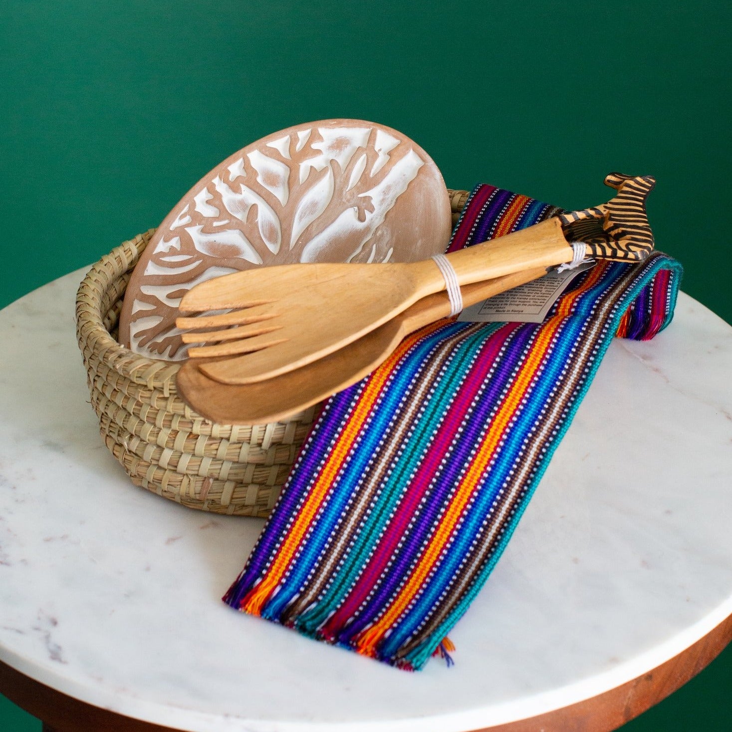 Bread warmer gift set 