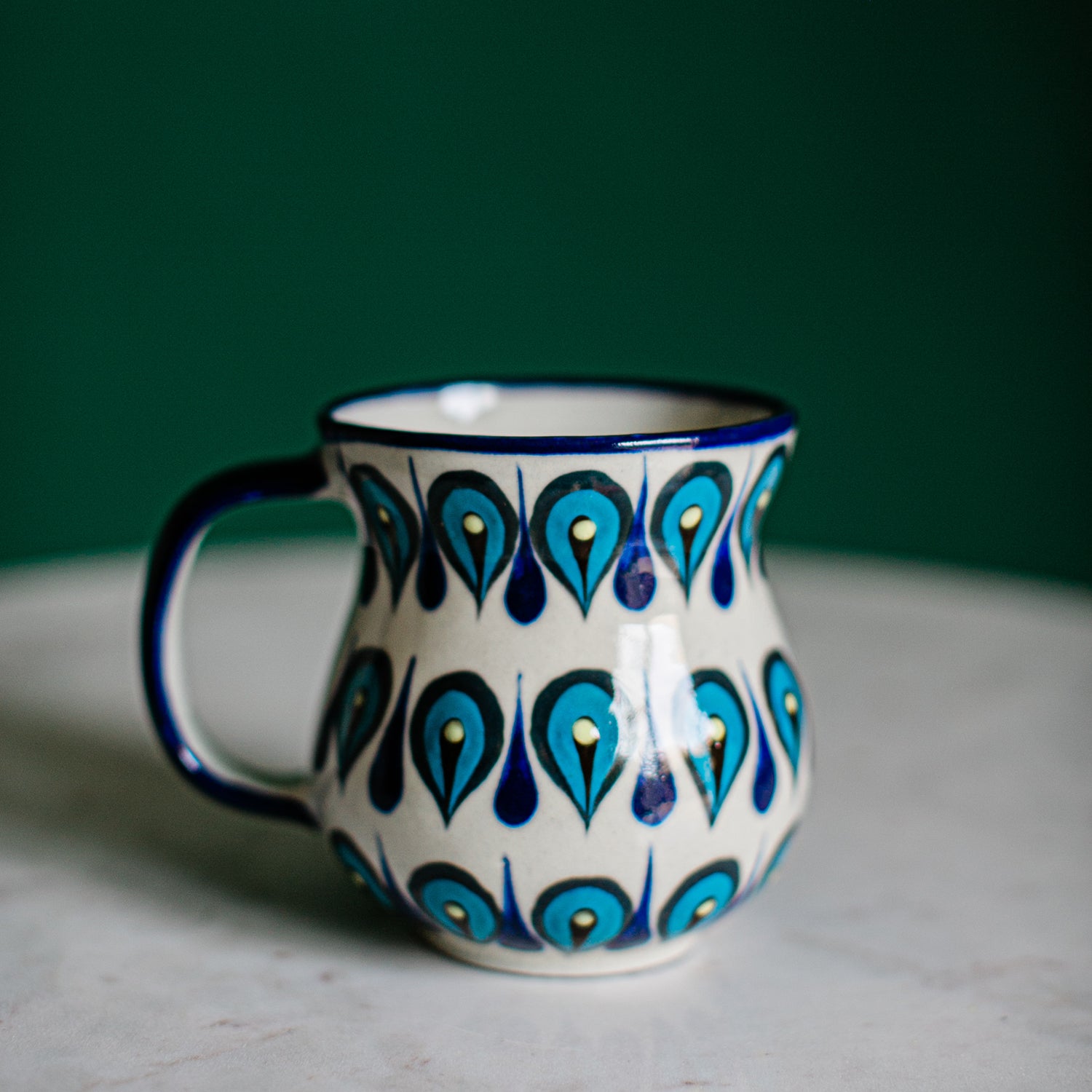 Fair Trade Handmade Guatemalan Ceramic San Antonio Palopo Coffee Cup Mug