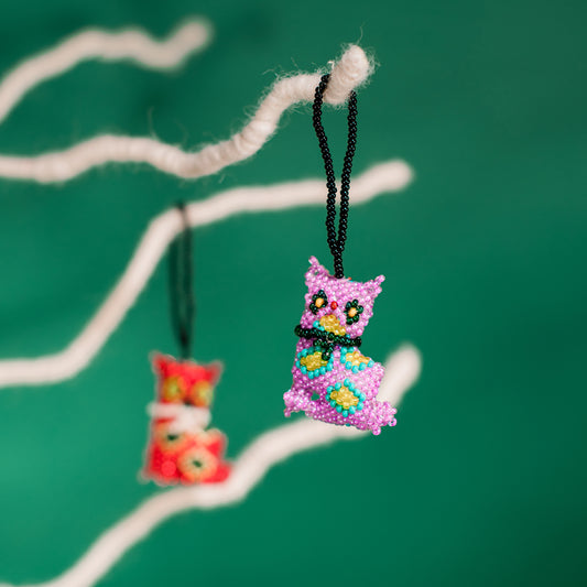 Cat Beaded Ornament