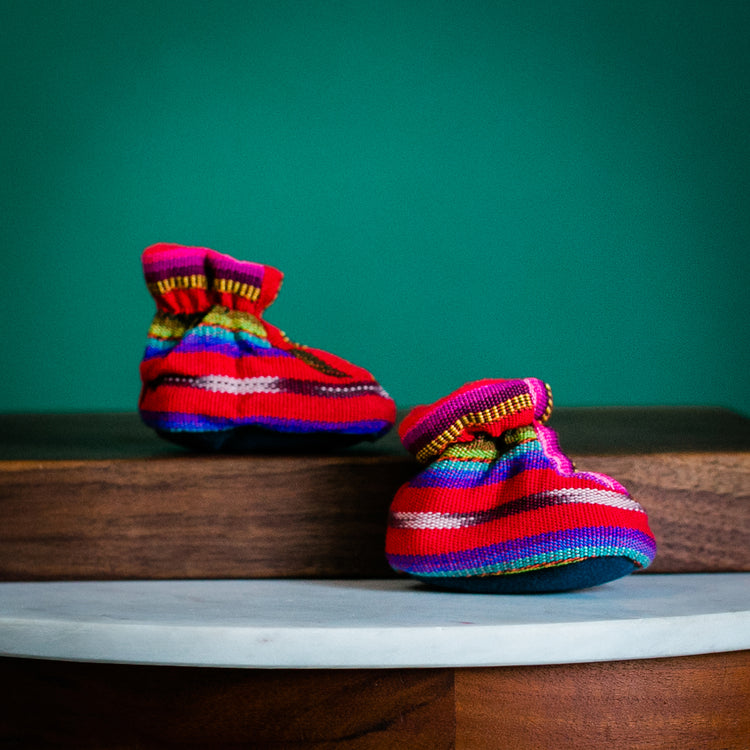 Guatemalan Children's and Baby Booties